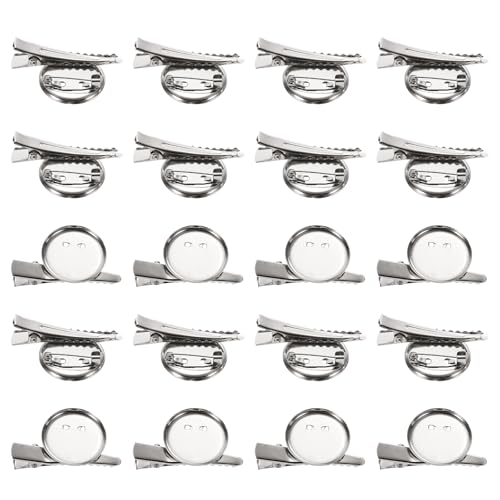 Broche ronde vierge pour fixer vos badges et cartes de nom sans abîmer les vêtements