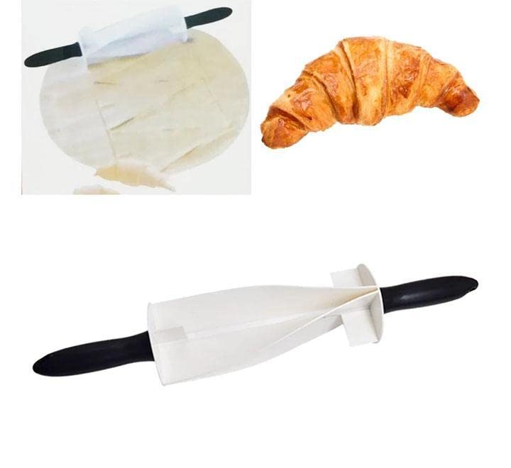 Multi-function DIY Roller Rolling Pin Cake Roll Oven Croissant Pastry Non-stick Knife