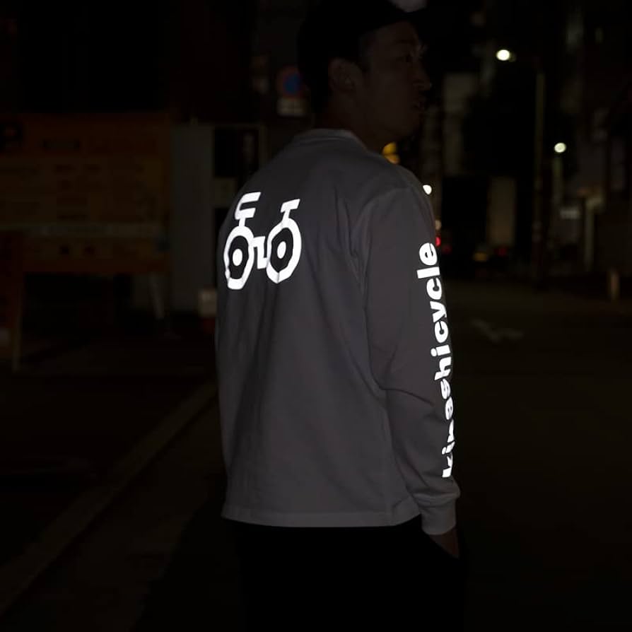 Amazon.co.jp: Lサイズ 木梨サイクル リフレクター ロンT
