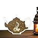 ERZU Ramadan Decoration Light - drewniana lampa Eid Mubarak z latarnią w kształcie czajnika, w kształcie wielbłądzia, zasilane bateryjnie, dekoracyjne światła do domu, dekoracja na imprezę