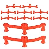 Clips de entrenamiento para plantas, doblador de tallo de 4.71 pulgadas, entrenador de árboles frutales, suministros de extracción de ramas de polipropileno, 10 piezas para huertos, jardines