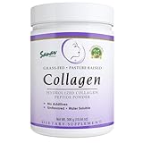 Sanar Naturals Collagen Peptides Powder, Unflavored - Hair, Skin, Nail, Joint Support - Reduce Wrinkles and Improve Skin Elasticity - Hydrolyzed Collagen Supplement, 10.58 oz