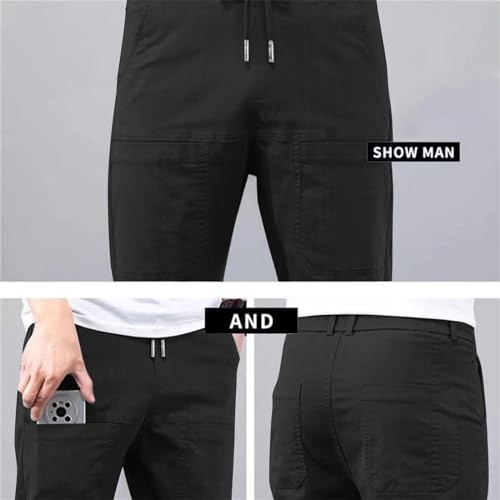 Sirmale Cargo Pants, Sirmale Multipants - High Stretch Multi-Pocket Cargo Pants, Men Comfy Multi Pants4