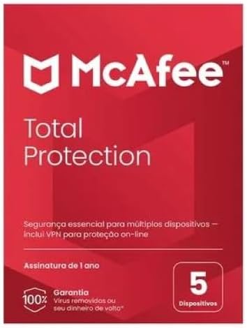 McAfee Total Protection | 5 dispositivos | Software de segurança ...