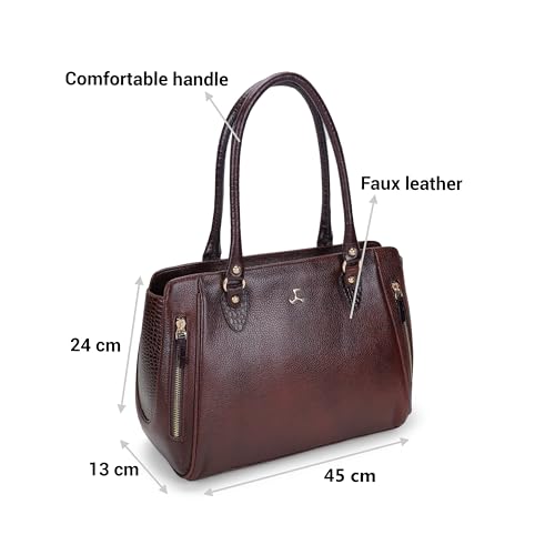 Image of Mochi Women Casual Leather Soft Body Zipper closure Solid Shoulder Bag