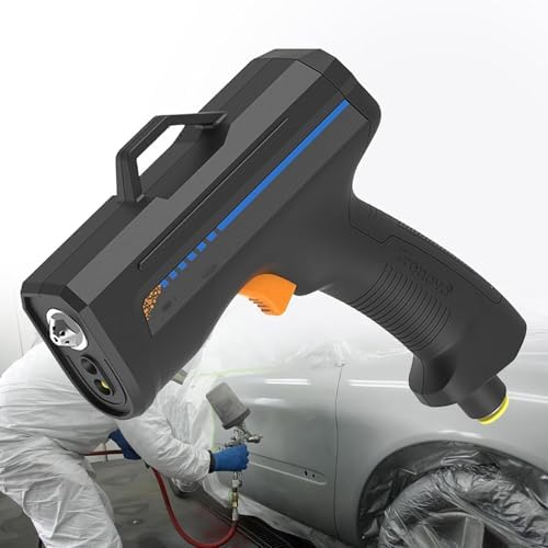 Ion Balance Static Eliminator Gun - Anti-Static Air Ionizer with Dust Detection Light & Hook Function for Efficient Dust Removal in Industrial & Electronic Repairs