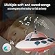 eners Baby Mobile Babybett mit Musik und Lichtern, Bett Mobile Baby Mädchen Junge mit Fernbedienung, Spieluhr Baby Mobile für Bett，Stern und Mond Projektion, Baby Spielzeug 0 3 6 9 12 Monate (Rosa)