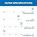 Hammermill Printer Paper, 20 lb Copy Paper, 11 x 17 - 5 Ream (2,500 Sheets) - 92 Bright, Made in the USA, 105023C