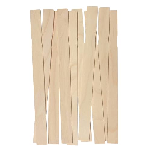 12 Inch Wooden Paint Stir Sticks (10 Pack)