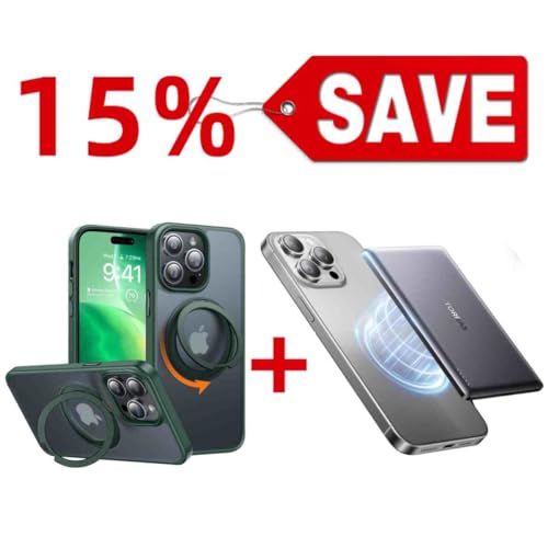 TORRAS 5,000mAh MiniMag Power Bank — Buy Together to Save 15%