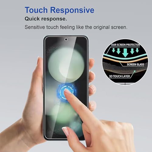 Image of ZAP CASE HD Plus Tempered Glass Screen Protector Compatible for Vivo Y31 2021 (Black) Edge to Edge Coverage with Easy Installation Kit