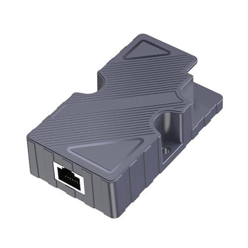 Adaptador RJ45 Dishy V2 POCREATION, conecta eficientemente inyectores PoE, velocidad 10 100 1000Mb s, rango temperatura -20 a +55°C, diseño ligero miniatura 5