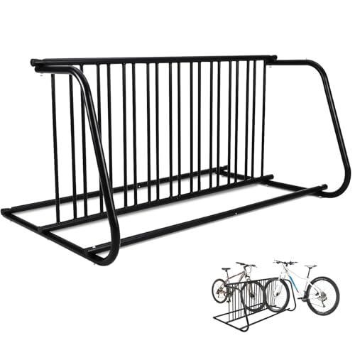 PeakPursuit 10-Bike Heavy Duty Ground Bike Rack