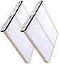 2 Pack White FD811 Cabin air filter for Mazda 3,6,CX-5, Replacement for CF11811,KD45-61-J6X