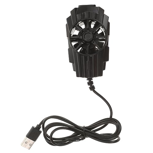 PEPLAYTAL Soporte Enfriador de Teléfono Multifuncional con Ventilador Ultra Silencioso Radiador para Móviles para Visualización de Películas Compatible con Dispositivos