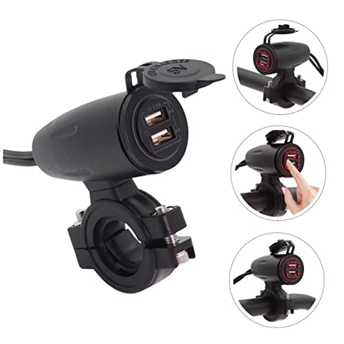 Cargador USB de moto con control de interruptor antidescarga 6