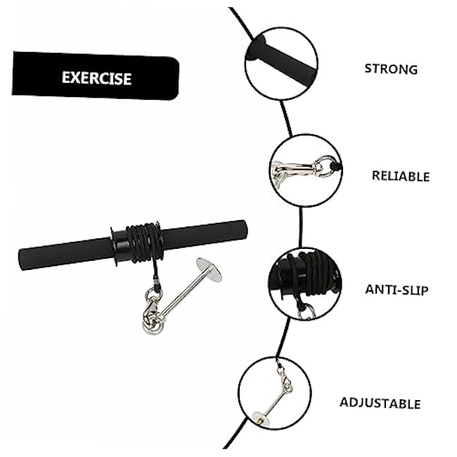 Mikikit Wrist Roller for Forearm Strength Training Weight Bearing Equipment for Muscle Development Easy Use Fitness Tool for Men Women Workouts for Home Gym