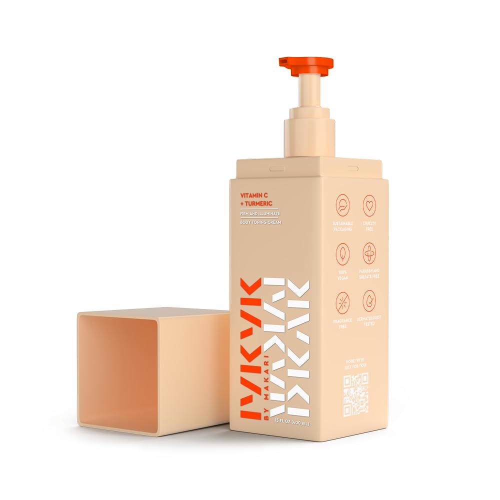 Amazon.com : MAKARI IYKYK Vitamin C + Turmeric Body Toning Cream