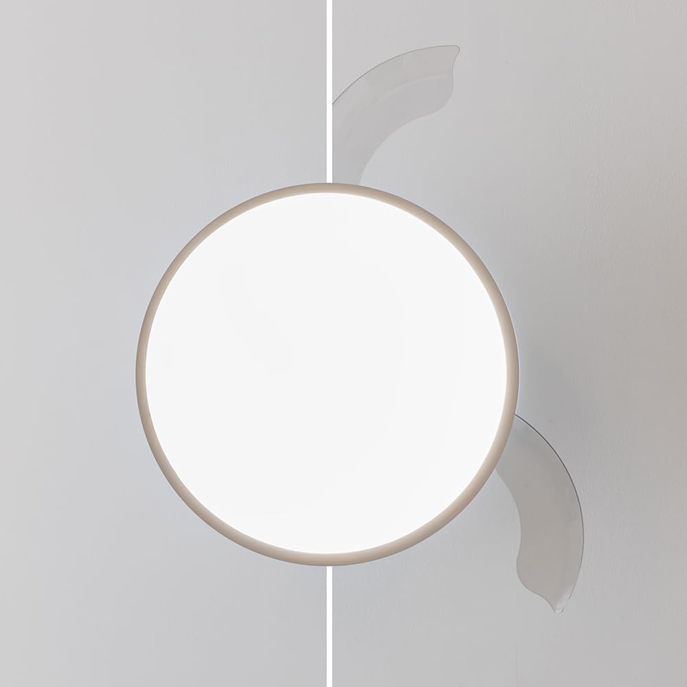 Cecotec Ventilateur de Plafond avec Lumière Energysilence Aero 4300 Invisible White. 35W, 6 Vitesses, Pales Rétractables, Télécommande, Minuteur, Lumière LED Intégrée, Intensité Lumineuse Réglable