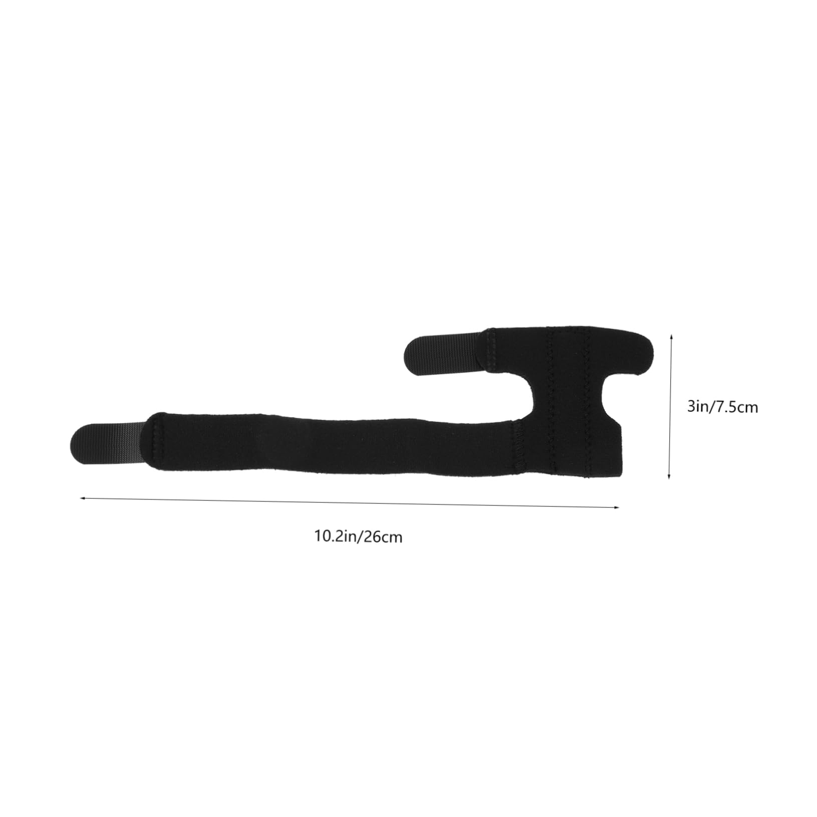 FRCOLOR Finger Bone Thumb Stabilizer Finger Splints Finger Rehabilitation Tool Steel Boards Finger Thumb Protector Brace Steel Board Finger Composite Cloth Black