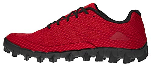 Inov-8 Mudclaw 275 - Trail Running OCR Shoes - Soft Ground - for Obstacle, Spartan Races and Mud Running - Red/Black - 12.53