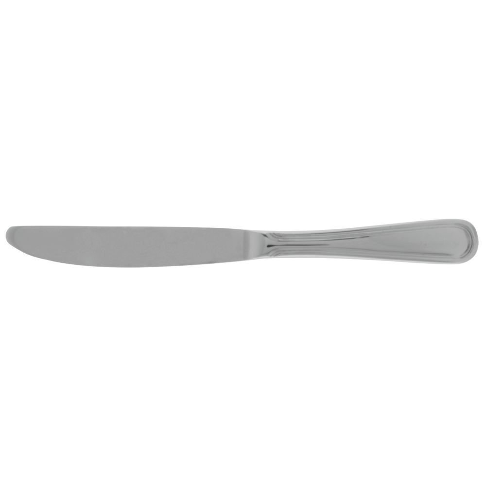 Dinner Knife Utopia Heavyweight 18/8 Flatware Silverware Stainless Steel 12 Per Case by HUBERT – Stainless Steel, Silver, Pack of 12, Model SL-08