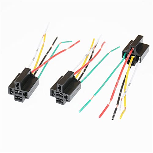 Relé automotriz de 5 pines impermeable con enchufe de 9cm cableado 7