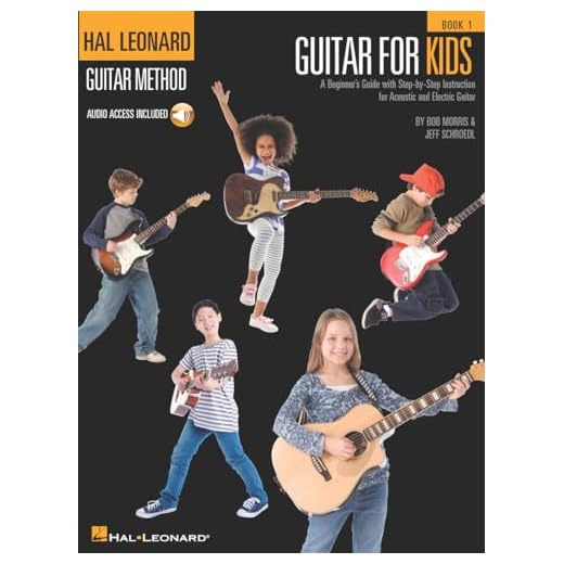 Guitar for kids guitare: A Beginner's Guide with Step-by-Step Instruction for Acoustic and Electric G (Hal Leonard Guitar Method (Songbooks))