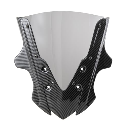 Pare-brise moto CBR650F 2014-2018 carénage fumer gris et carbone