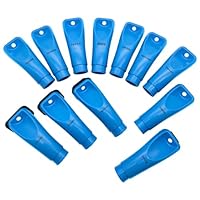 ZKTOOL 12 Stück Walnusssandverbindungen, Walnuss-Adapter, Einlassventil, Reinigung von Walnuss, Sandstrahladapter, kompatibel mit Mehreren Fahrzeug-Sets