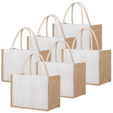 Sacs fourre-tout TOPTIE en jute Cover