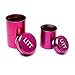Produktbild LiTT Stash Storage Metal Tub - Twin Pack (9 & 6.5 cm), Airtight Aluminium Storage Jar, Shatterproof, Refillable Container. Travel Accessories (9cm and 6.5cm, Pink)