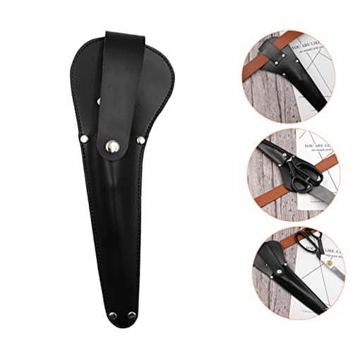 Funda de cuero PU para tijeras portátiles SHINEOFI ideal para talleres de costura y viaje 8
