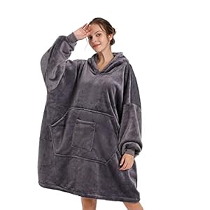 Couverture à Capuche Sherpa Oversized REDESS