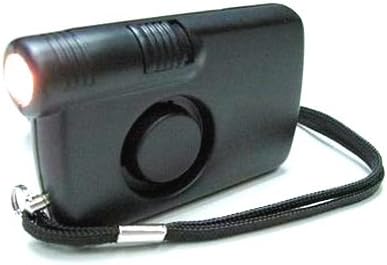 Vigilant 130dB Personal Alarm with Flashlight and Emergency RipCord Activation (PPS-6BL)