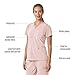 Carhartt Women's Flex Panel V-Neck Scrub Top - Soft Rose, S
