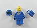 Lego Classic Vintage Blue 1980 Something Space Guy - NOT Benny Minifigure