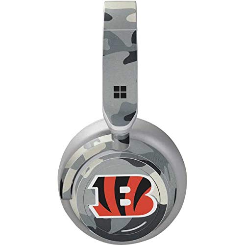 Skinit Decal Audio Skin Compatible with Surface Headphones - Officially Licensed NFL Cincinnati Bengals Camo Design
