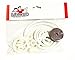 Game Room Guys Gottlieb Kings and Queens Pinball White Rubber Ring Kit