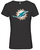 miami dolphins new jersey 2018 fällt relativ klein aus! NFL Football Miami Dolphins T-Shirt Trikot Damen Women Domestic Hyper (S)