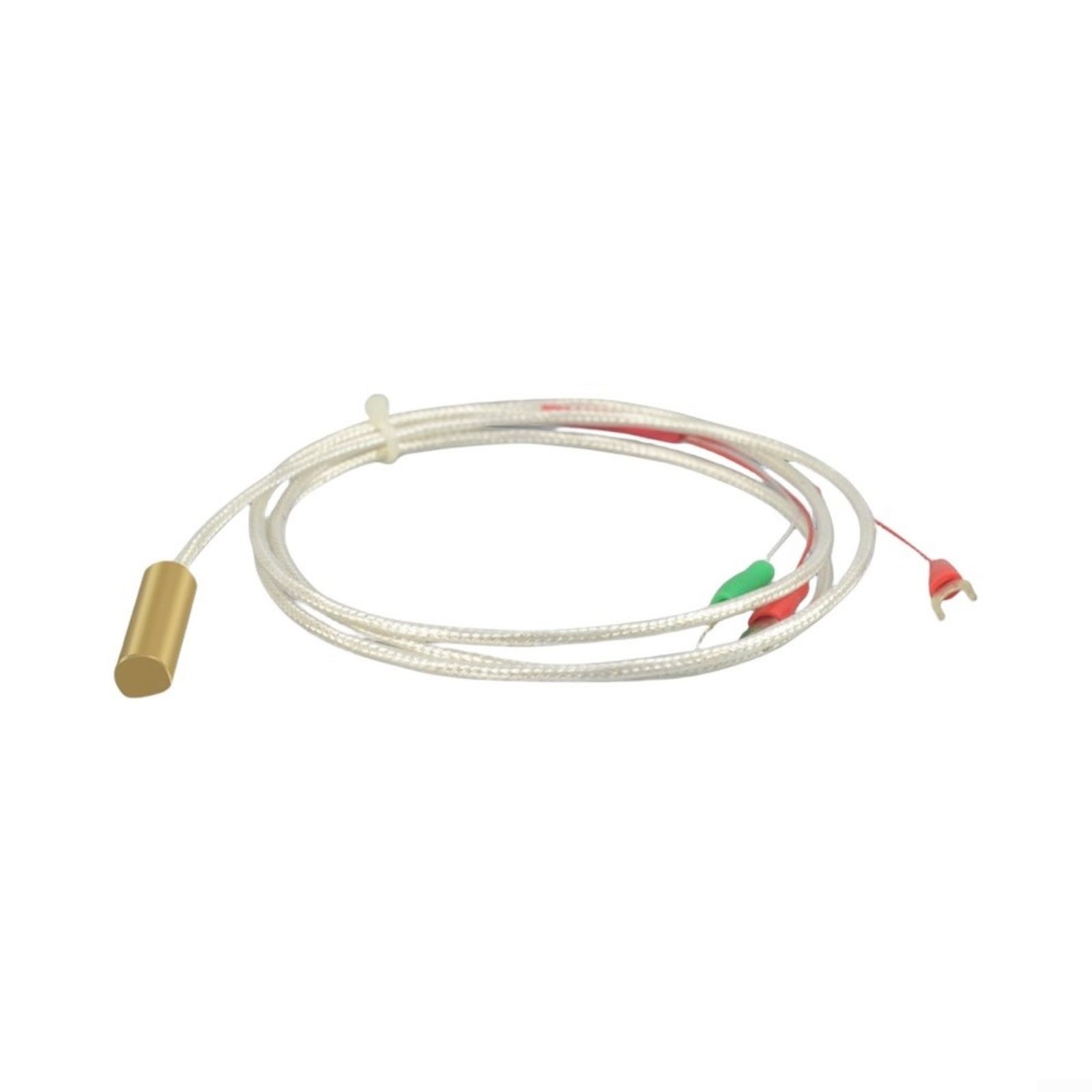 PT100 Sonde de température pour tuyauterie, Laiton Durable Précis
