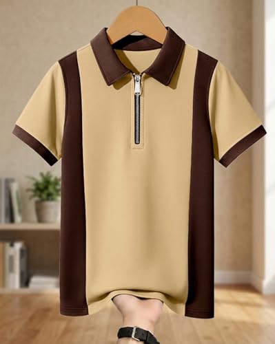 Image of AUSK Men's Polo T-Shirt & Track Pant Co-Ord Set | Cotton Blend Regular Fit Half Sleeve Polo Neck Tshirt with Elastic Waist Track Pant | Casual Lounge, Travel & Weekend Wear Outfit Set for Men