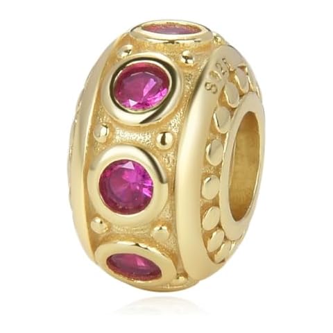 Adabele July Birthstone Charm Bead Cover