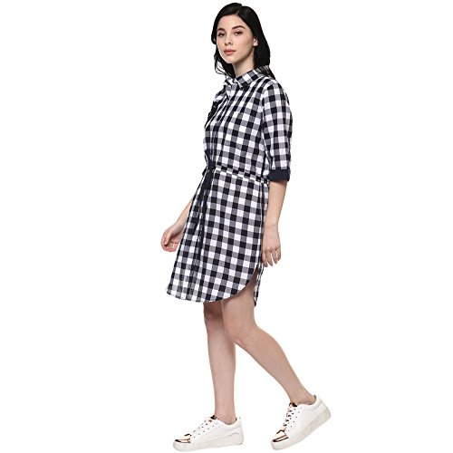 Image of Zima Leto Women's Crepe Shirt Dress