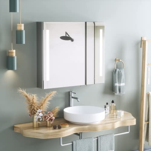 FOREHILL Armadietto Pensile da Bagno con