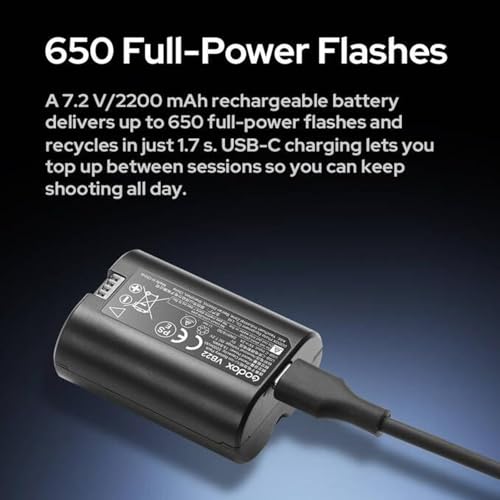 Image of GODOX V480 V480S Godox Flash for Sony Flash Speedlight,2.4G TTL HSS 1 /8000s