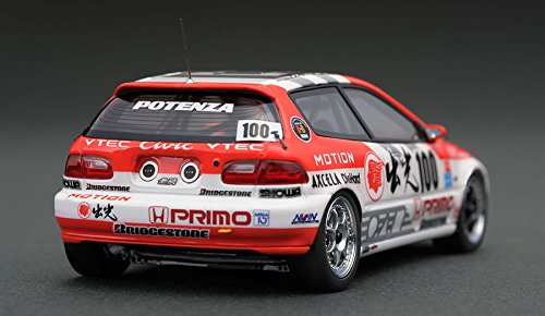 1/43 出光 MOTION 無限 シビック #100 1993 IG0451 Amazon | イグニッションモデル 1/43 出光 MOTION 無限 シビック