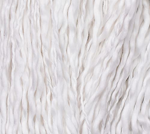 Image of M.G ENTERPRISEKnitting Yarn Thick Chunky Wool, Sumo White 400 gm Best Used with Knitting Needles, Crochet Needles Wool Yarn for Knitting. by M.G ENTERPRISE Z