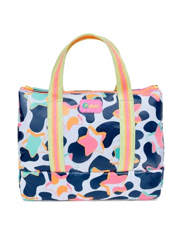 PUKET - Necessaire Grande Organizador Viagem Vaca Moosic Branca
