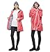 MaisMa 4-in-1 Rain Jacket Waterproof Maternity Parka for Back or Chest Wear, All-Weather, Softshell Jacket (Coral, XL)
